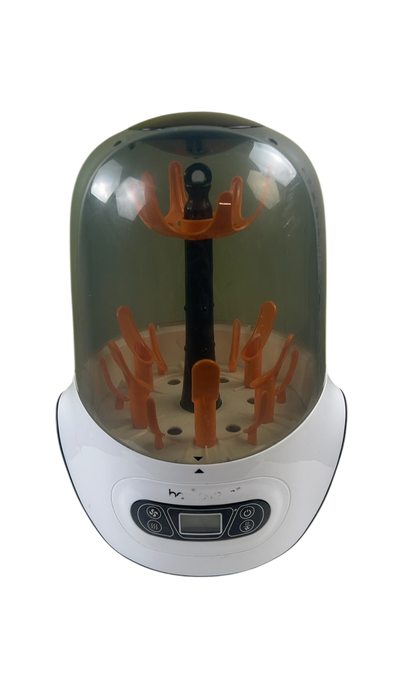 Shop Baby Brezza One Step Baby Bottle Sanitizer and Dryer (Steam Sterilizer), White on Black at GoodBuy Gear