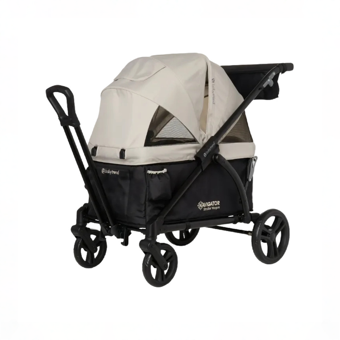Shop Baby Trend Navigator 2-in-1 Stroller Wagon, 2024, Desert Tan at GoodBuy Gear