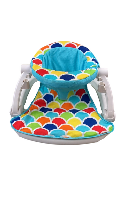 Shop Fisher Price Premium Sit-Me-Up Floor Seat with Toy Tray, Happy Hills at GoodBuy Gear