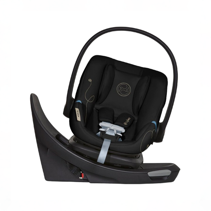 Shop Cybex Aton G Swivel SensorSafe Rotating Infant Car Seat, 2024, Moon Black at GoodBuy Gear