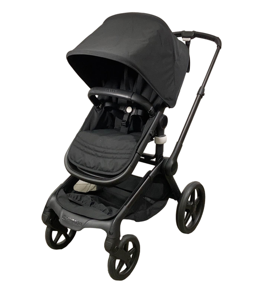 secondhand Bugaboo Fox 5 Stroller, 2023, Black Frame, Midnight Black