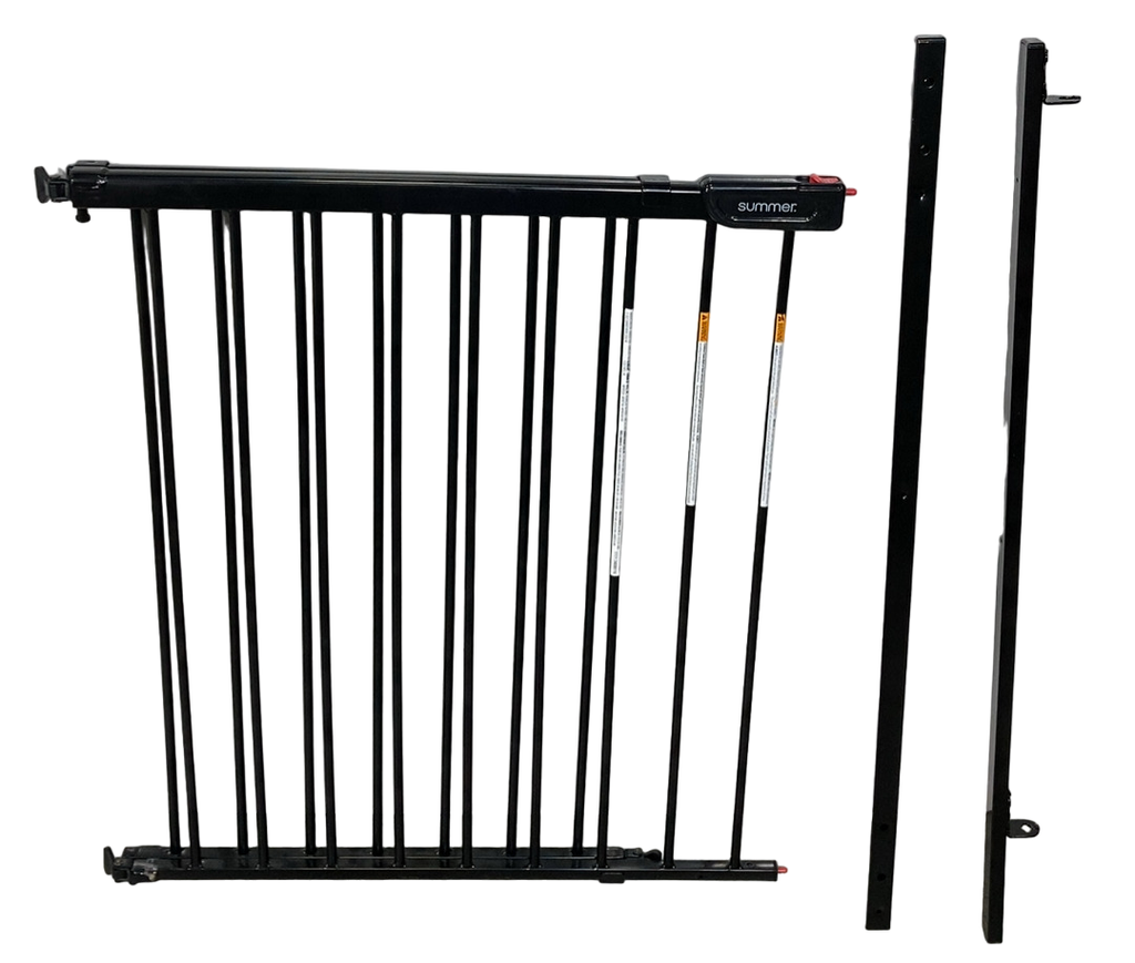 summer infant bannister and stair gate Summer Infant Metal Banister And Stair Safety Gate, Black