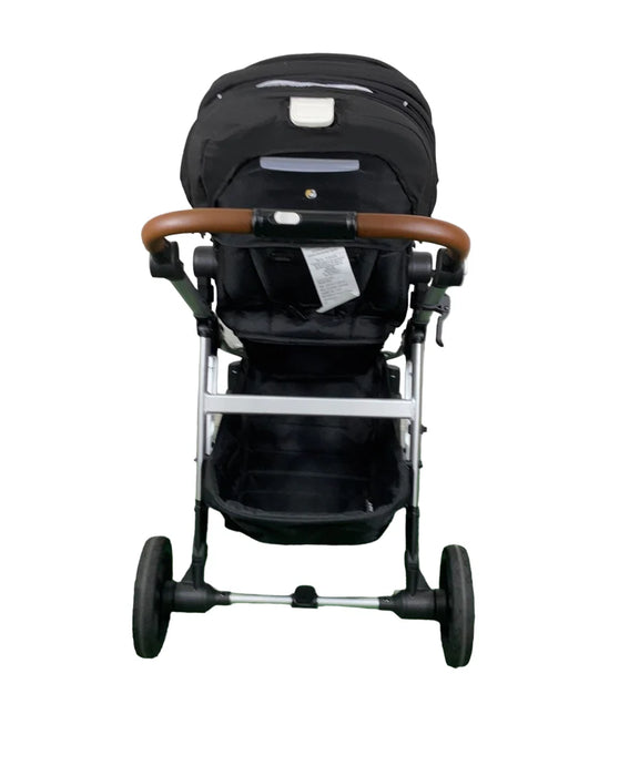 Shop Mockingbird Single to Double 2.0 Stroller, Black, Watercolor Drops, Silver With Penny Leather, 2025 at GoodBuy Gear