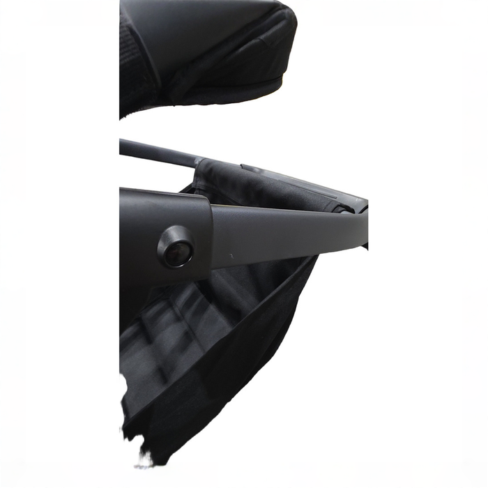 Shop Mockingbird Single to Double 3.0 Stroller, 2025, Charcoal with Penny Leather, Solid Black at GoodBuy Gear