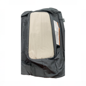 Shop Monbebe Play Yard with Full-Size Rocking Bassinet, Castle Point at GoodBuy Gear