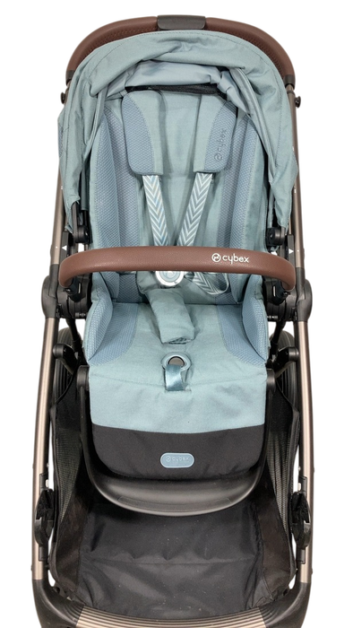 Shop Cybex Gazelle S Modular Stroller, 2023, Sky Blue, Taupe Frame at GoodBuy Gear