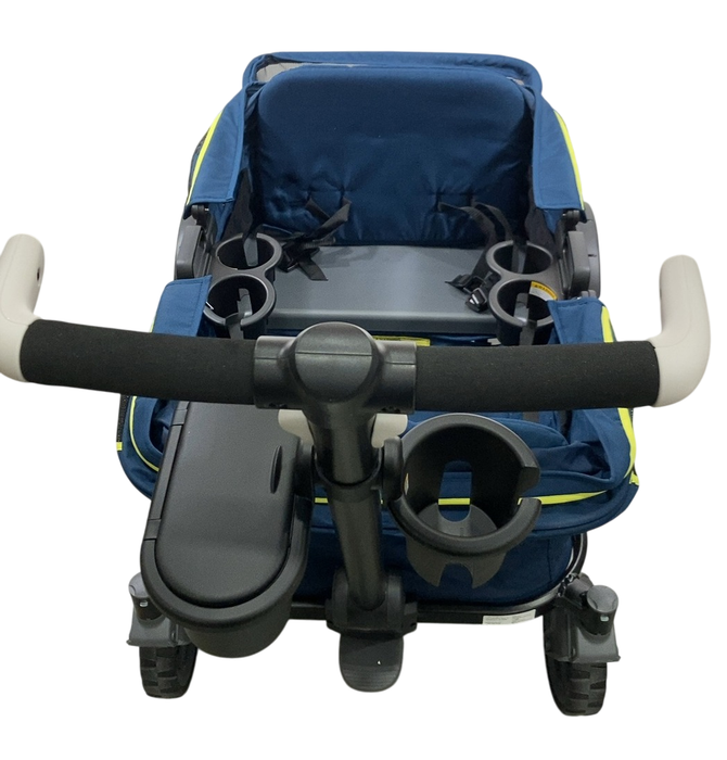 Shop Gladly Family Anthem4 Classic 4 Seater All Terrain Wagon Stroller, Neon Indigo at GoodBuy Gear