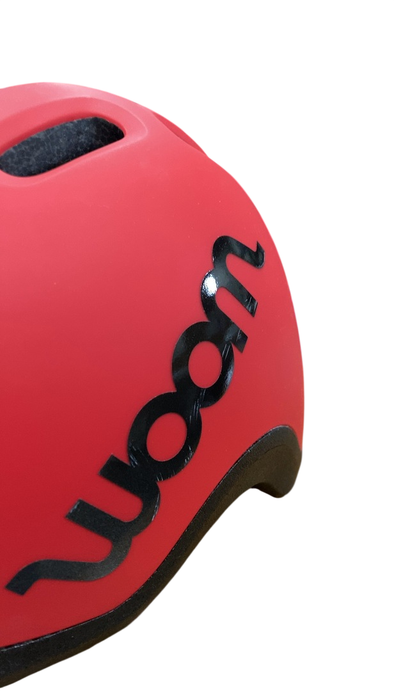 Shop Woom Ready Kids Helmet, Small, Without Light, Woom Red at GoodBuy Gear