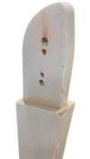 Shop Mockingbird High Chair, Cloud Washed Beech, White at GoodBuy Gear