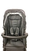 Shop Mockingbird Single to Double 2.0 Stroller, 2024, Black, Silver With Black Leather, Windowpane at GoodBuy Gear