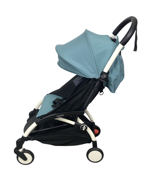 Shop Stokke YOYO3 Complete Stroller, 2024, Aqua, White at GoodBuy Gear