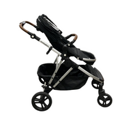 Shop Mockingbird Single to Double 2.0 Stroller, Black, Watercolor Drops, Silver With Penny Leather, 2025 at GoodBuy Gear