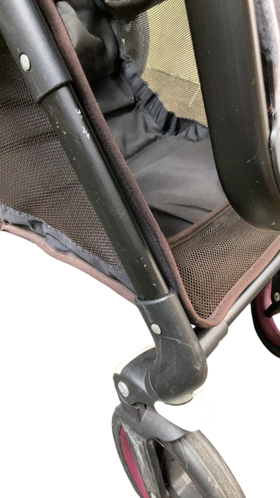 Shop Bugaboo Fox Stroller, 2017, Black, Stormy Blue, Stormy Blue at GoodBuy Gear