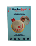 Shop SlumberPod SlumberCalm Portable Sound & White Noise Machine, White/Orange at GoodBuy Gear