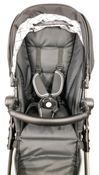 Shop Mockingbird Single to Double 2.0 Stroller, Black, Windowpane, Silver With Black Leather, 2025 at GoodBuy Gear