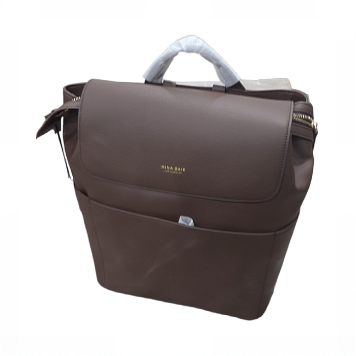 Shop Mina Baie Kinney Backpack Diaper Bag, Coco at GoodBuy Gear
