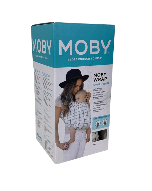 used Moby Evolution Baby Carrier, Lattice