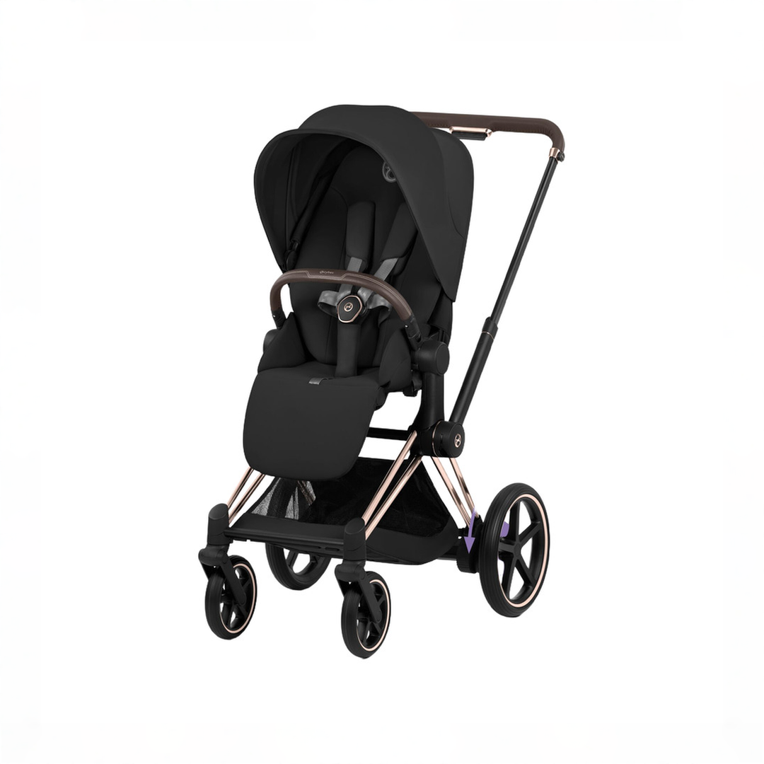 Cybex e-Priam 2 Stroller Rose Gold
