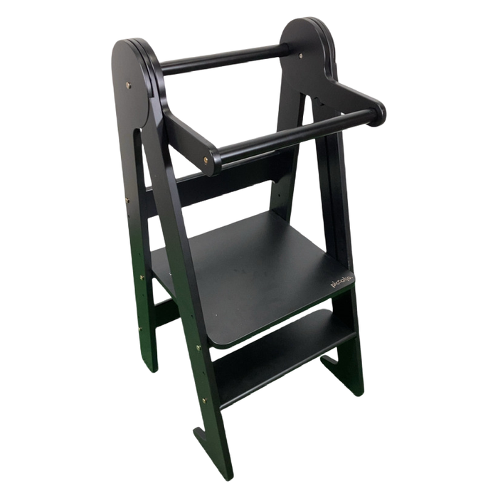 Shop Piccalio Foldable Helper Tower, Black at GoodBuy Gear