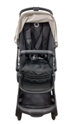 Shop Bugaboo Kangaroo Single To Double Stroller, 2024, Black, Midnight Black, Misty White at GoodBuy Gear