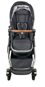 Shop Mockingbird Single to Double 2.0 Stroller, 2024, Black, Silver With Penny Leather, Windowpane at GoodBuy Gear