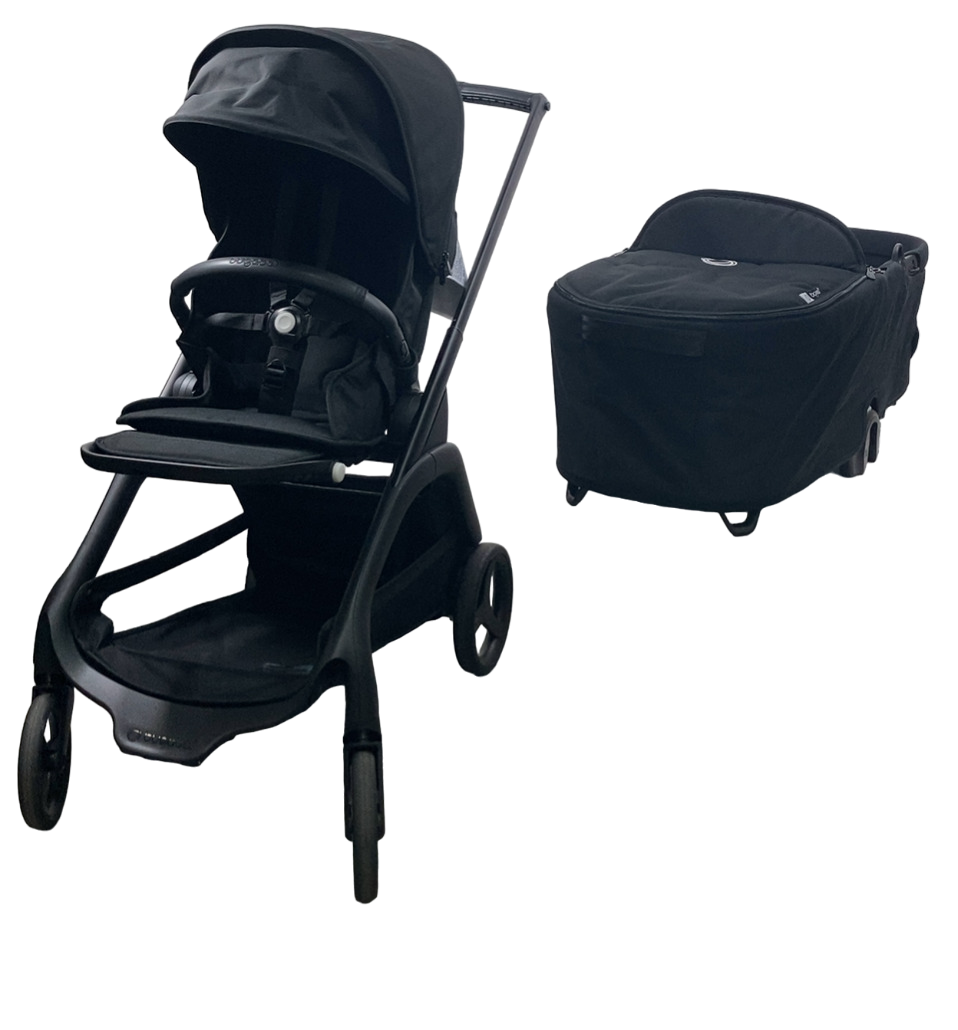 Bugaboo Dragonfly Bassinet and Seat Stroller, Black, Midnight Black,  Midnight Black, 2025