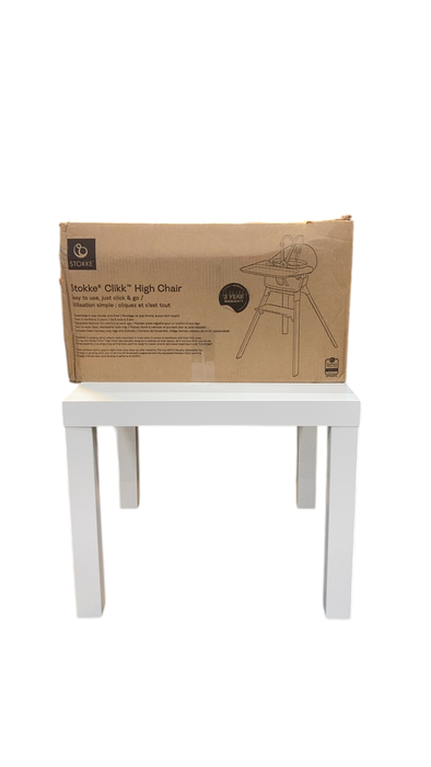Shop Stokke Clikk High Chair, White at GoodBuy Gear