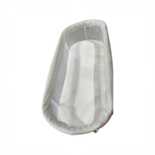 Shop Baby Delight Snuggle Nest Portable Infant Bassinet, Driftwood Grey at GoodBuy Gear
