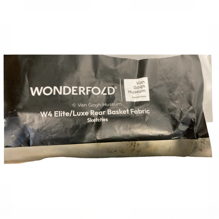 Shop Wonderfold Van Gogh Museum Rear Basket, Van Gogh Sketches at GoodBuy Gear