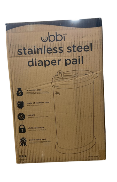 Shop Ubbi Diaper Pail, Matte White at GoodBuy Gear
