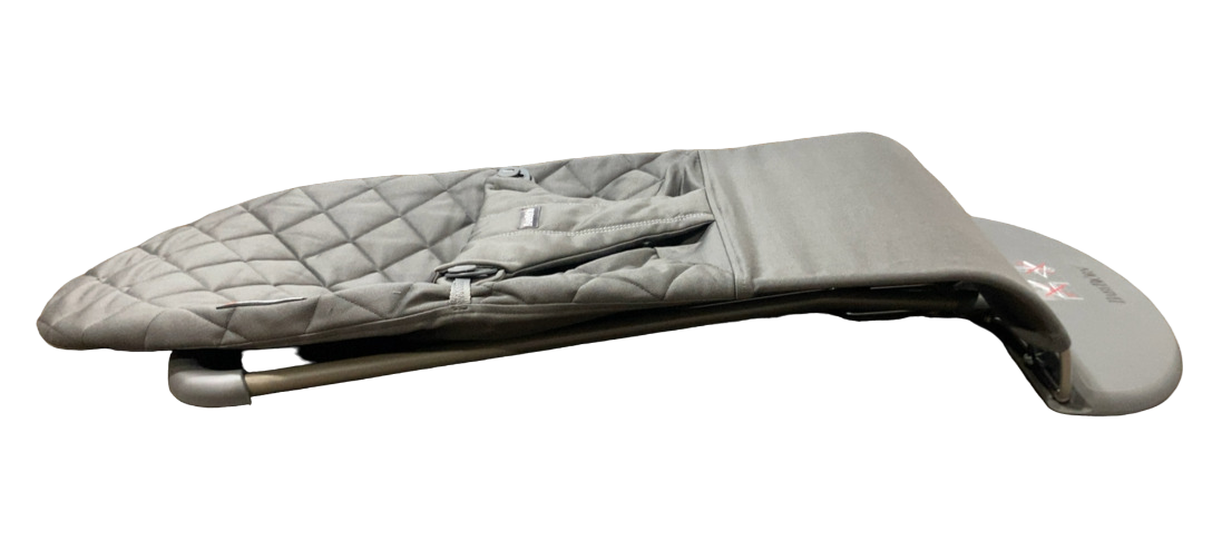 Shop BabyBjorn Bouncer Bliss, Anthracite Cotton Classic Quilt, Dark Gray Frame at GoodBuy Gear