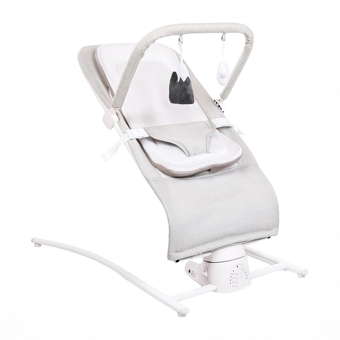 Shop Baby Delight Alpine Wave Deluxe Bouncer With Motion, Driftwood Grey at GoodBuy Gear