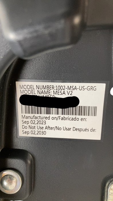 Shop UPPAbaby MESA V2 Infant Car Seat, 2023, Gregory (Blue Melange) at GoodBuy Gear