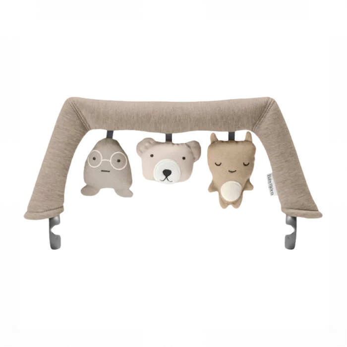 Shop BabyBjorn Toy For Baby Bouncer, Soft Friends Neutrals at GoodBuy Gear