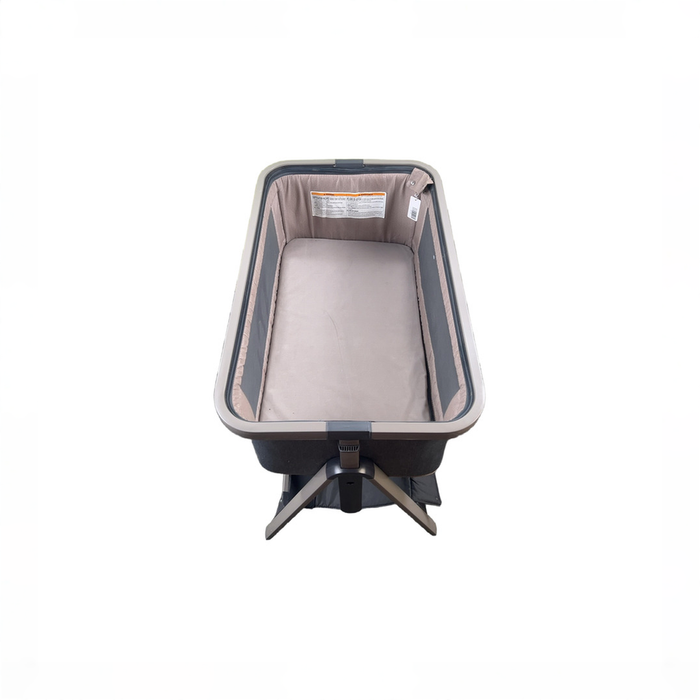Shop Monbebe Height Adjustable Baby Bassinet, Castle Point at GoodBuy Gear
