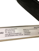 Shop Mockingbird Single to Double 2.0 Stroller, 2024, Black, Silver With Penny Leather, Windowpane at GoodBuy Gear