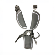 Shop Mockingbird Single to Double 2.0 Stroller, 2025, Black, Silver With Penny Leather, Windowpane at GoodBuy Gear