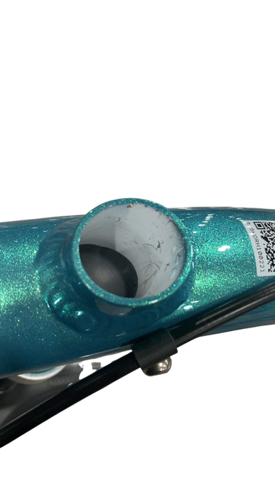 Shop Woom GO 1 Balance Bike, Metallic turquoise at GoodBuy Gear