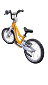 Shop Woom 1 Plus Balance Bike, Flame Orange at GoodBuy Gear
