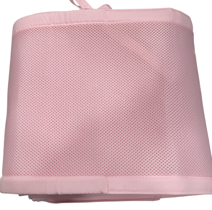 Shop Halo BreathableBaby Mini Crib Breathable Mesh Liner, Deluxe, Shell Pink at GoodBuy Gear
