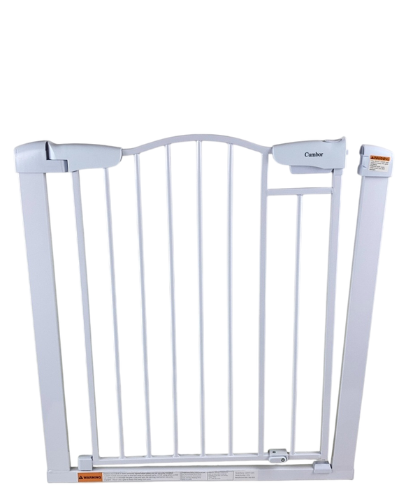 Shop Cumbor Safety Gate, White, 29.7" to 46", S7V1 at GoodBuy Gear