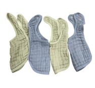 Shop Comfy Cubs Muslin Snap Bibs, 8 Pack, Multicolor at GoodBuy Gear