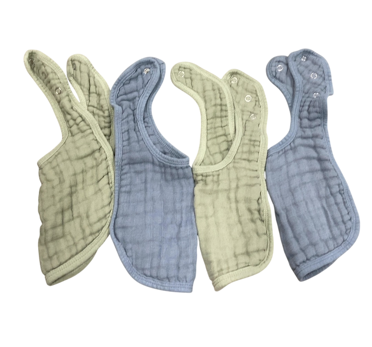 Shop Comfy Cubs Muslin Snap Bibs, 8 Pack, Multicolor at GoodBuy Gear