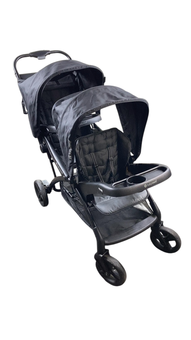 Shop Baby Trend Sit N' Stand Double 2.0 Stroller, 2024, Madrid Black at GoodBuy Gear