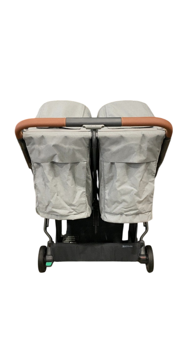 Shop UPPAbaby Minu Duo Stroller, 2024, Greyson(Charcoal Mélange/Carbon Frame/Saddle Leather) at GoodBuy Gear
