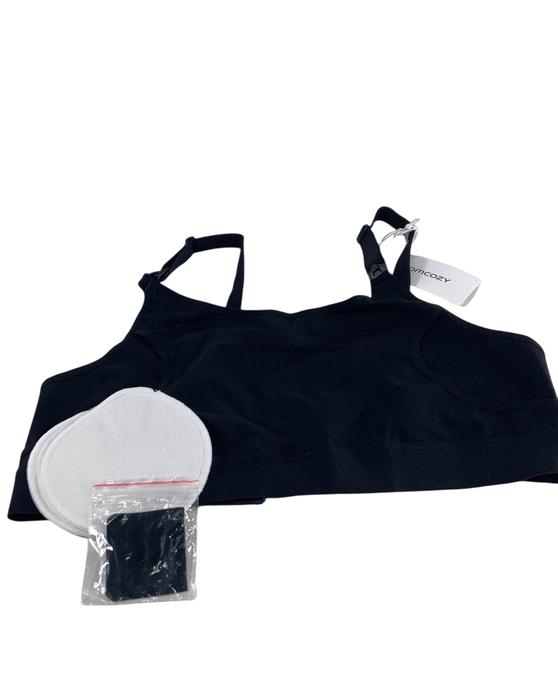 Shop Momcozy Hands-Free Nursing And Pumping Bra, Black, Medium at GoodBuy Gear