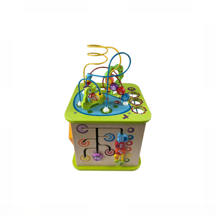 Shop Hape Country Critters Wooden Activity Cube at GoodBuy Gear
