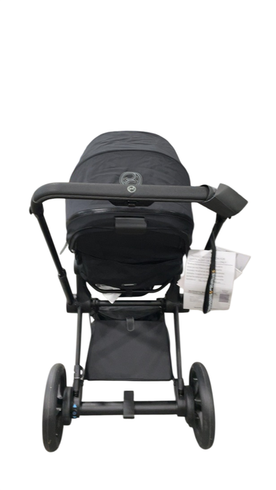 Shop Cybex E-PRIAM Electric Stroller, 2023, Deep Black, Matte Black, with Battery at GoodBuy Gear