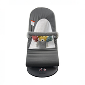 Shop DRAFT - BabyBjorn Bouncer Balance Bundle With Toy Bar, Black Frame, Dark Gray/Gray, Flying Friends at GoodBuy Gear