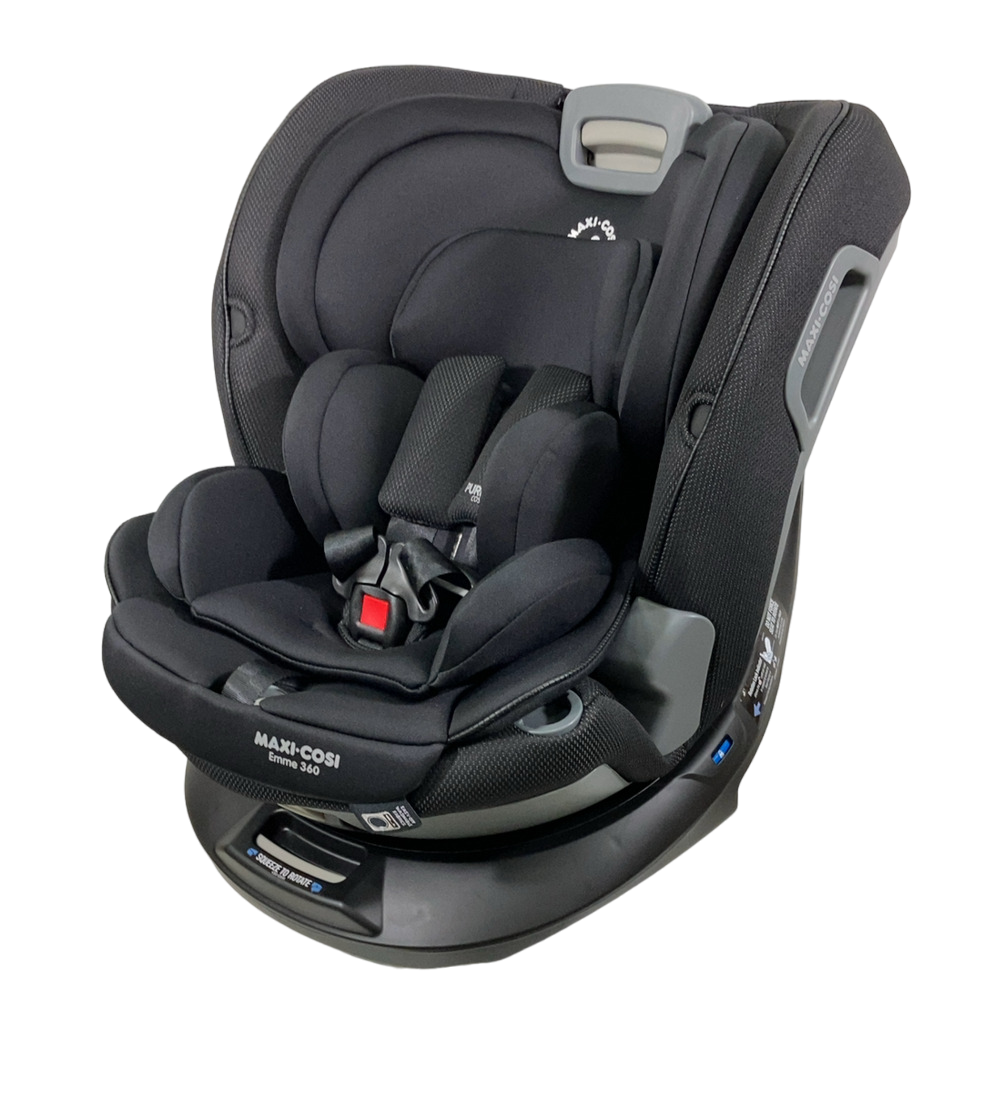 Maxi-Cosi Emme 360 Convertible Car Seat, 2024, Midnight Black